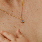 Collier HERA Argent 925 recyclé plaqué or Sample - Slow Jewelry