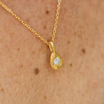 Collier HERA Argent 925 recyclé plaqué or Sample - Slow Jewelry