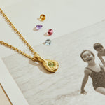 Collier HERA Argent 925 recyclé plaqué or Sample - Slow Jewelry