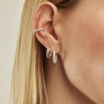Créoles Alba 01 Argent 925 Sample Slow Jewelry 2024