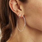 Créoles Mâcha 02 Argent 925 Sample Slow Jewelry 2024