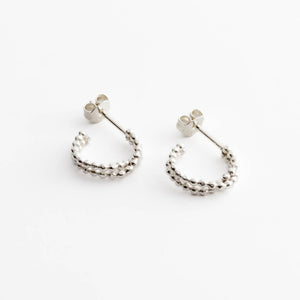 Créoles Sia 01 Argent 925 Sample Slow Jewelry