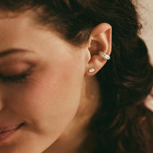 Earcuff OLA argent recyclé Sample Slow Jewelry