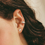 Earcuff OLA argent recyclé Sample Slow Jewelry