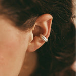 Earcuff OLA argent recyclé Sample Slow Jewelry
