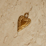 Pendentif Cupido argent 925 recyclé plaqué or Sample Slow Jewelry