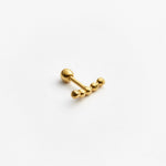 Piercing Sia 03 Argent 925 plaqué or Sample Slow Jewelry