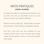 Atelier alliances Sample Slow Jewelry Infos pratiques