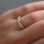 Bague Sia 01 Or 18K Sample slow jewelry 