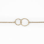 Bracelet Neva & moi Argent 925 plaqué or Sample Slow Jewelry