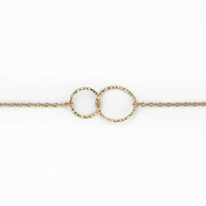 Bracelet Neva & moi Argent 925 plaqué or Sample Slow Jewelry