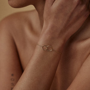 Bracelet Vénus & moi Argent 925 plaqué or Sample Slow Jewelry
