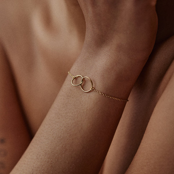 Bracelet Vénus & moi Argent 925 plaqué or Sample Slow Jewelry